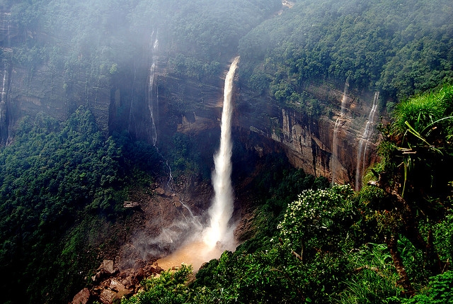 Nohkalikai Falls, India
